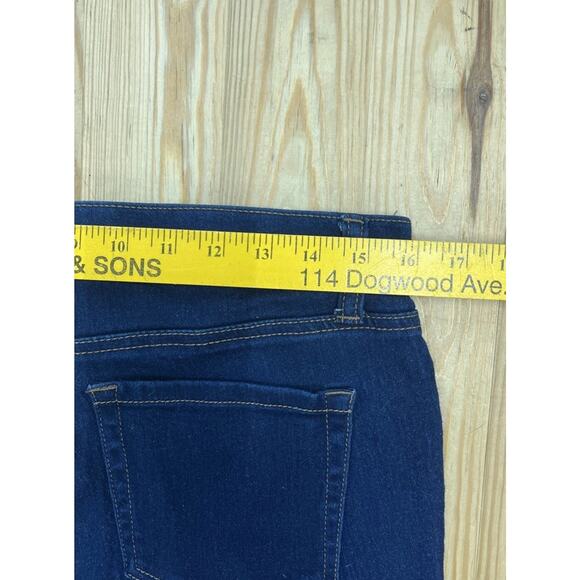 l.e.i. Jeggings Womens Size XL Dark Blue Stretchy Denim Pull On - Picture 5 of 6